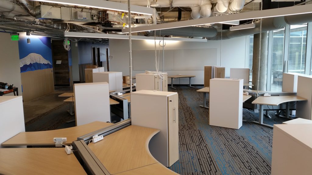 Google Campus Pearl Place Furniture Installation Boulder