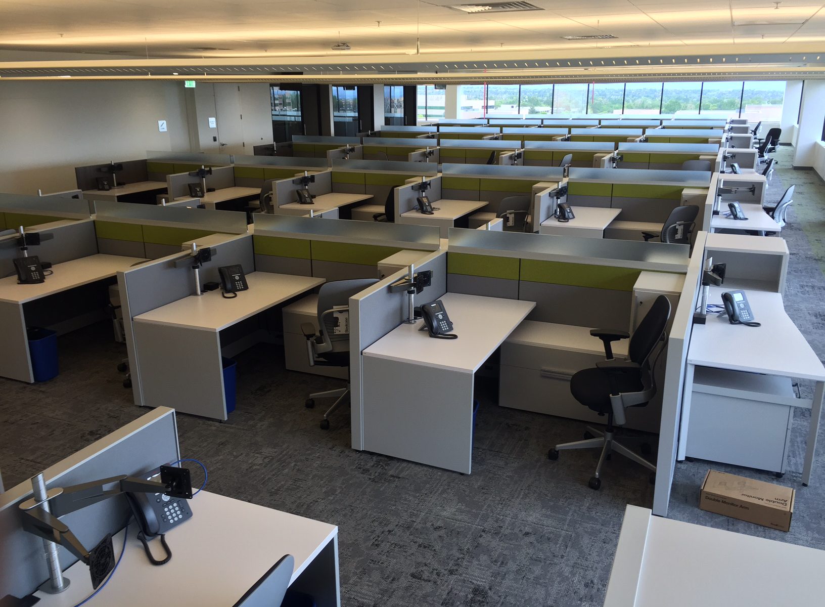 Comcast Panorama Office Furniture Installation Englewood
